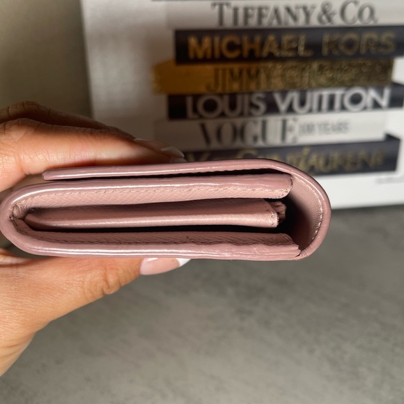 CELINE Light Pink Long Continental Wallet - Picture 6 of 15